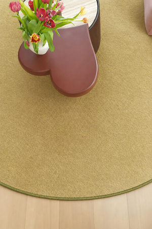Tapis de couloir plat Bronze en Polyamide Style Contemporain avec ou sans surjet coloré - Clarity (140x200, 200x200, 200x300, 200x400 et Rond)