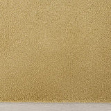 Tapis or à poils ras en polyamide 70x140 – Clarity : détail de la bordure