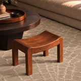 Beige Wool and Viscose Rug – Harmony, in a living room