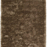 Tapis marron à poils longs – Poils Longs Moelleux Berka : vue d'ensemble du tapis
