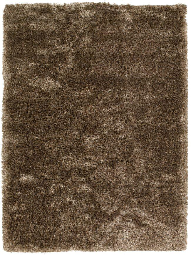 Tapis marron à poils longs – Poils Longs Moelleux Berka : vue d'ensemble du tapis