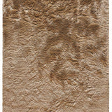 Tapis or à poils longs en polyester – Poils Longs Moelleux Berka : vue d'ensemble du tapis