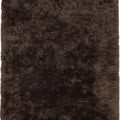 Teppich Braun Hochflor aus Polyester 170x240 – Poils Longs Moelleux Berka
