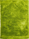 Tapis vert à poils longs en polyester 170x240 – Berka