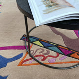 Teppich Beige Mehrfarbig – PROTO-FA0057, im Wohnzimmer