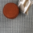Tapis blanc et gris en laine 140x200 – Milhac
