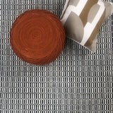 Grey and White Wool Rug – Milhac – photo of the rug