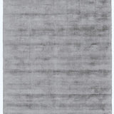 Light Grey Vintage Viscose Rug – Erica – full view of the rug