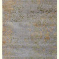 Grey and Gold Wool Runner Rug 80x280 – Heredity