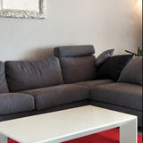 Teppich Rot aus Wolle und Viskose – Paris, im Wohnzimmer