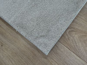 Tapis de couloir Uni Gris Brillant et Soyeux (Haute Résistance) - Pacs (70x.., 80x.., 100x200, 100x320 et Rond)