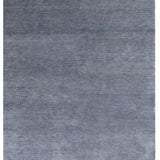 Tapis gris en laine – Bhurkan : vue d'ensemble du tapis