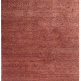 Vloerkleed terracotta van wol – Bhurkan – volledig zicht op het vloerkleed