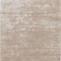 Beige Round Viscose Rug 100R – Annamitique