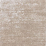 Beige Viscose Rug 80x200 – Annamitique – full view of the rug