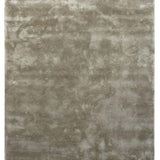 Olive Viscose Rug – Annamitique – full view of the rug