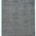 Grey Beige Bamboo Silk Wool Rug 135x69 – Magnifico