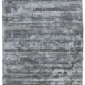Vloerkleed grijs laagpolig van viscose 170x240 – Annamitique
