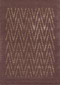 Vloerkleed bordeauxrood van wol en viscose 170x240 – Paris Ikat