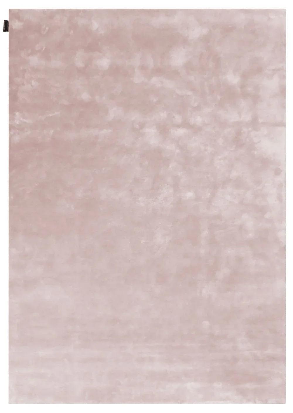 Teppich Rosa aus Viskose – Annamitique – Gesamtansicht des Teppichs