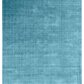 Tapis bleu turquoise en PET recyclé 50x100 – Mako
