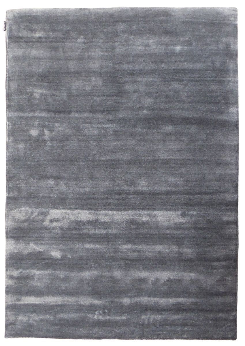 Tapis chaleureux gris Laine Viscose