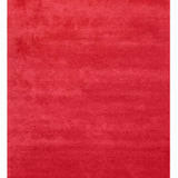 Red Berber Wool Rug – Boumia – full view of the rug
