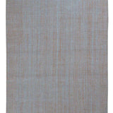 Tapis gris et orange en laine et viscose – Hamilta : vue d'ensemble du tapis