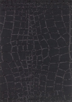 Harmony - Donkergrijs wollen en viscose vloerkleed - Moderne vloerkleden tegen outletprijzen - Bel-Deco