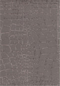 Alfombra gris de lana y viscosa 200x300 – Harmony