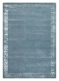 Teppich Blau aus Wolle und Viskose 170x240 – Paris Greco