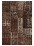 Vloerkleed bruin vintage 140x200 – Up Square