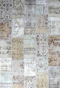Vloerkleed beige vintage van wol 200x300 – Up Square