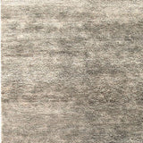 Tapis vintage beige et blanc en soie de bambou – Sena : vue d'ensemble du tapis