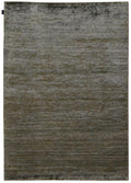 Tapis gris vert en soie de bambou 200x300 – Sievy