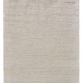 Teppich Elfenbein Kurzflor aus Bambusseide 300x130 – Sievy