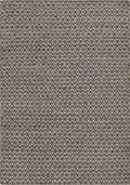 Tapis noir et blanc en laine 300x400 – Milhac