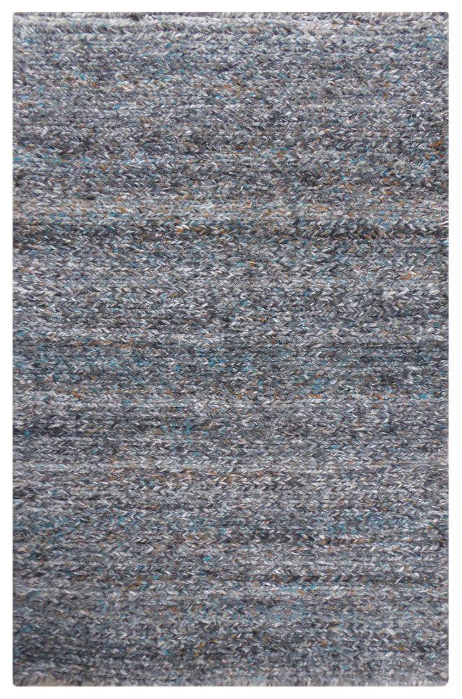 Teppich Grau und Blau aus recyceltem PET 200x300 – Pianic