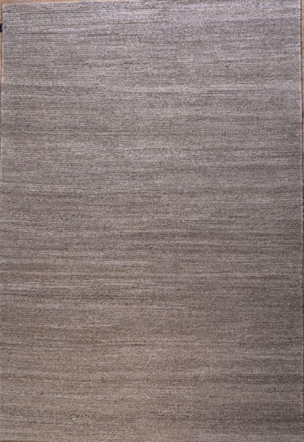 Alfombra gris de poliéster – Pianic – vista completa de la alfombra