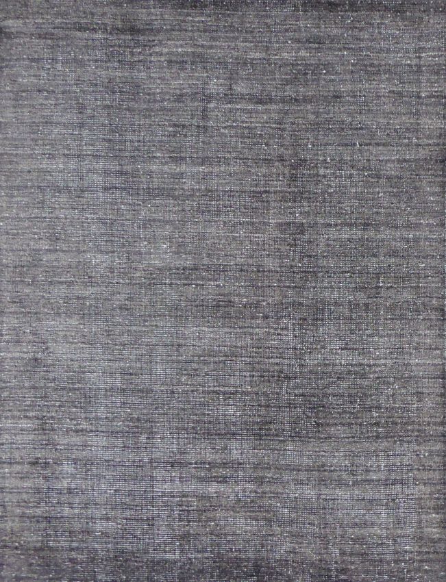 Tapis vintage responsable en PET recyclé gris foncé et blanc, vue de face, utilisable en intérieur ou extérieur