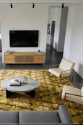 Gold Wool and Viscose Rug 170x240 – Ikat