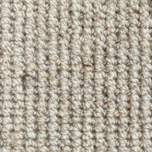 Tapis de couloir Blanc plat en Laine Naturelle - Wooly (70x.., 75x.., 80x.. et 83x..)