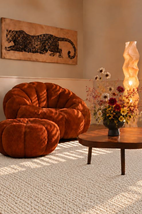 Tapis de couloir ou salon Blanc plat en Laine Naturelle - Wooly (70x.., 75x.., 80x.. et 83x..)