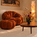 Ivory Wool Round Rug 115R – Wooly