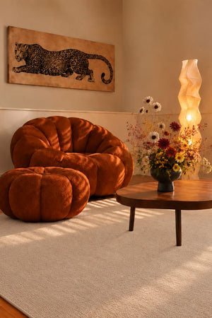 Tapis de couloir ou salon Ivoire plat en Laine Naturelle - Wooly (70x210, 100x200, 115Rond, 140x200, 170x240, 200x300...)