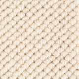 Loper ivoor van wol – Wooly – detail van de weving