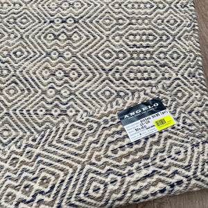 Tapis Zig Zag 80x150 – Style Graphique en Laine Tissée Main - Tapis Contemporains à Prix Outlet - Bel-Deco