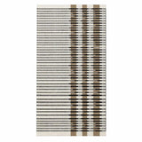 Teppich Beige und Schwarz aus Wolle – ADEPT – Gesamtansicht des Teppichs