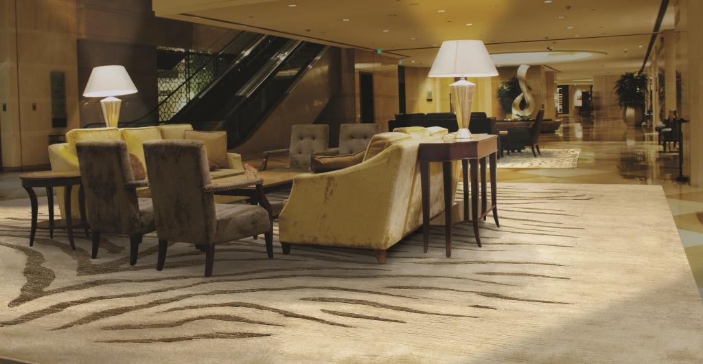 Tapis Sievy Zebra – 100% Soie de Bambou – Design Zébré Noué Main - Tapis Contemporains à Prix Outlet - Bel-Deco