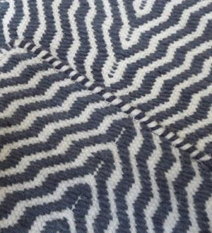 Tapis à motifs zébré 100% laine de Nouvelle-Zélande